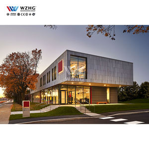 工場価格新モデルスチールフレームオフィスビル重い商業プレハブスペースASTM溶接小売オフィスデザイン - Product Image 1