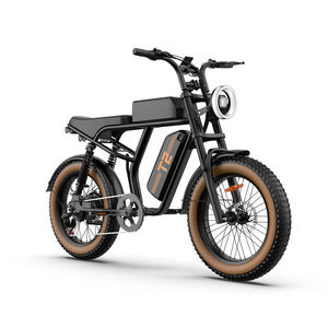Expédition rapide URLIFE T2 [Stock UE, États-Unis, Royaume-Uni] 3-7 jours Moteur puissant 500W 48V 15,6 Ah Pneus larges 45 km/h Vélo électrique 20 pouces 75-85 km - Product Image 2