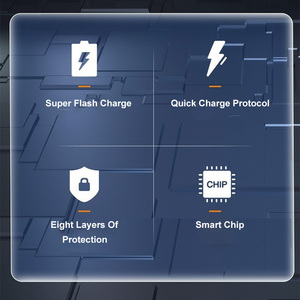 Bộ sạc nhanh thông minh TKT 45W GaN dành cho Samsung, cổng sạc Type-C, cáp USB, tương thích với <span class=keywords><strong>Galaxy</strong></span> S25 Ultra, S25 Edge - Product Image 2