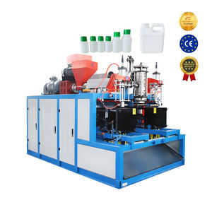 Machine de soufflage semi-automatique pour bidons d'huile moteur, conteneurs chimiques et bouteilles de <span class=keywords><strong>lessive</strong></span> en PS, PET, PVC, HDPE, PE - <span class=keywords><strong>Prix</strong></span> - Product Image 4