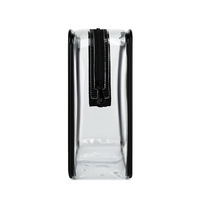 Sac fourre-tout transparent personnalisé en PVC néon holographique, étanche et résistant à l'humidité, avec fermeture éclair, idéal pour le stade, la plage, les voyages et le maquillage