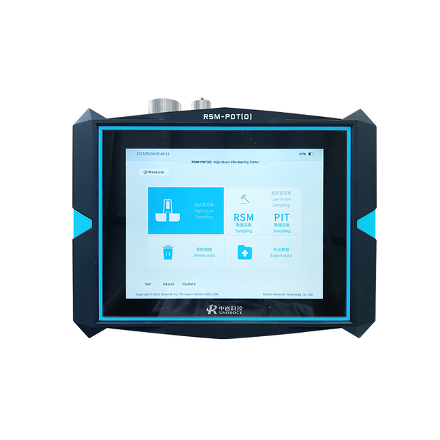 RSM-PDT(D) Pile Dynamics Analyzer, High Strain Dynamic Load Tests