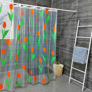 Rideau <span class=keywords><strong>de</strong></span> douche PEVA imperméable et résistant à la moisissure, imprimé sur mesure, pour la <span class=keywords><strong>d</strong></span>écoration <span class=keywords><strong>de</strong></span> <span class=keywords><strong>salle</strong></span> <span class=keywords><strong>de</strong></span> <span class=keywords><strong>bain</strong></span>, écologique, moderne, fourni directement par l'usine - Product Image 2