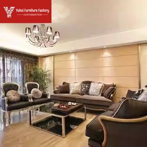 century Modern <strong>Neo</strong>-classical Postmodern Fabric Sofa Set for Large and Small Apartments Living Room Solid Wood Simple Sofa <strong>Luxury</strong> - Product Image 1