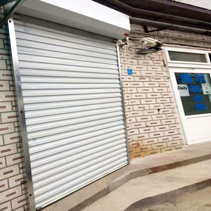 Changzhengyuan Fm1012 304 roestvrij staal gegalvaniseerde aluminiumlegering elektrische postmoderne thermische isolatie anti-diefstal roldeur - Product Image 4