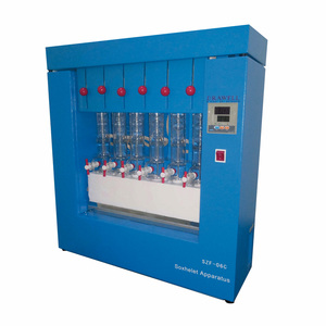 เครื่องสกัดไขมันจาก <span class=keywords><strong>Soxhlet</strong></span> เครื่องสกัดจาก SZF-06C ในห้องปฏิบัติการ - Product Image 1