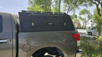 Auvent de benne manuel étanche pour Chevrolet Silverado 1500 2014-2018, Dodge Ram 1500 2009-2018, Toyota Navara Ranger