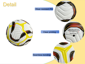 Ballon de football Taille 5 Ballon de football Machine de ballon de football de haute qualité et football pour <span class=keywords><strong>match</strong></span> professionnel et entraînement cheaperball - Product Image 2