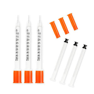 Jeringas Veterinarias Subcutáneas con Aguja de 30G y <span class=keywords><strong>1</strong></span>/2 Pulgada para Animales - Product Image 1