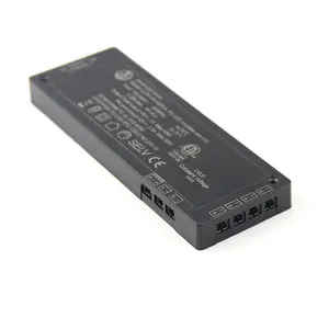 VST DC12V or 24V Dimmable Led Driver Switching Power Supply IP67 Ultra-thin Smart Led Driver For Flood Light