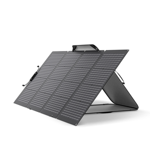 แผงโซลาร์เซลล์ Ecoflow 220w แบบพับได้สองด้าน พร้อมขาตั้งปรับระดับได้ กันน้ำระดับ IP68 เหมาะสำหรับการใช้งานแบบออฟกริด - Product Image 1