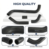 مجموعة خراطيم تبريد ورادياتير HUAPENG OE 2105-1303025-01 من مادة EPDM لسيارات لادا VAZ 2105 2107