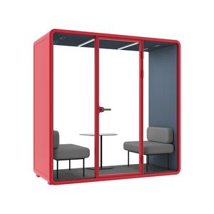 Cabina Modular Insonorizada para Reuniones en Salas de Exposiciones, de Uso Temporal - Product Image 3