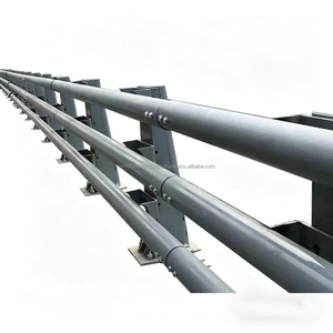 Barrière de sécurité routière en acier thermolaqué, résistante à la corrosion, pour ponts et routes - Product Image 1