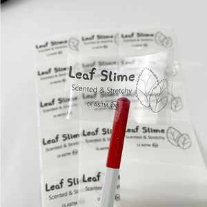 <span class=keywords><strong>Impression</strong></span> d'autocollants bon marché avec des étiquettes d'avertissement transparentes, des étiquettes alimentaires - Product Image 4