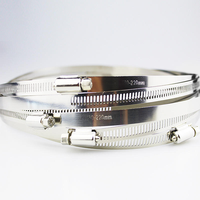Collier de serrage et de fixation pour tuyau d'eau en acier inoxydable, plage applicable 8mm-300mm, garantie 3 ans, usage industriel général