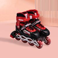 Patins à roulettes en ligne avec roues PU 4x90mm, haute résilience, chaussures de slalom professionnelles pour adultes