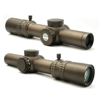 Optique de visée tactique de haute qualité pour la chasse, 1-8x24mm F1 FFP LPVO, tube de 34 mm, optique de visée légère pour les sports de tir