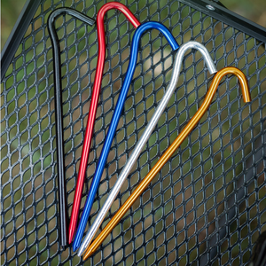 Gancho Metálico Multicolor para Tienda de Campaña, Accesorio para Exteriores, Fijación Precisa para <span class=keywords><strong>Camping</strong></span>, Senderismo y Viajes - Product Image 3