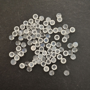 พลอยมูนสโตนทรงกลมแบนหลังเรียบธรรมชาติสำหรับทำเครื่องประดับ - Product Image 6