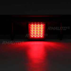 Q50 Car Rear Bumper <b>Diffuser</b> Spoiler with <b>LED</b> Indicator Light for Infiniti Q50 2018-2019 Rear Bumper Chassis Spoiler Deflector - Product Image 6