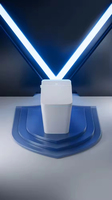 Toilette intelligente intégrée de luxe avec bidet intelligent, siège chauffant et chasse d'eau à détection automatique pour salles de bain modernes et projets hôteliers