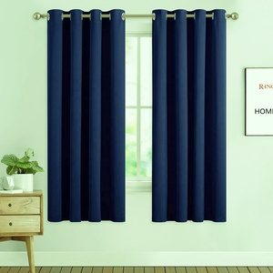 Rideaux de fenêtre occultants de couleur unie, de bonne qualité, pour <span class=keywords><strong>chambre</strong></span> à coucher, le salon d'hôtel - Product Image 2