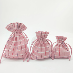 Sac cadeau en tissu à cordon Sanas Professional Designer pour anniversaire et baby shower, prix d'usine, choix populaire - Product Image 2