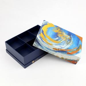 Boîtes en carton recyclé de qualité alimentaire créatif avec logo personnalisé gaufrage finition brillante pour collations pour emballage de gâteau de bonbons - Product Image 4