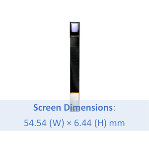 TDO 0,23 Zoll Micro OLED Display 3000 Nits 640x400 Hochhelligkeits-AMOLED-Bildschirm mit HMI-Treiberplatine für AR-Brillen & Medizin - Product Image 3