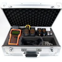 Medidor de Flujo Ultrasónico Portátil Digital 2000H con Impresora SD Integrada, Sensor de Flujo de Agua Líquida OEM, Rs485 Modbus