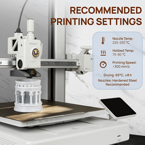 TINMORRY 3D Printing Filament 1kg PETG Marble Filament 1.75mm Colorful Filament - Product Image 2