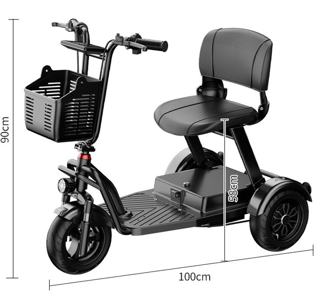 Cheap Price Mobility Scooter Mobility Scooter Elderly Electric Mobility Scooter 3 Wheel Tricycle Motorcycle 1000W Motor