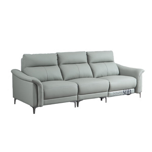 Giá Rẻ Hiện Đại Sang Trọng 4 Chỗ Ngồi Điện Da Tổng Hợp Massage Cắt Ngồi Có Thể Ngả Sofa Đồ Nội Thất Phòng Khách Thiết Lập - Product Image 1