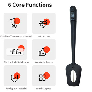 Cấp thực phẩm Silicone nấu ăn thìa ngay lập tức đọc nhiệt kế kỹ thuật số Kẹo sô cô la nhiệt độ cụ kẹo Nhiệt kế - Product Image 3