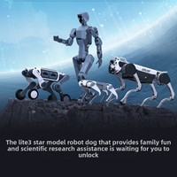 Robot chien quadrupède DeepRobotics Jueying Lite3, SDK ouvert, programmable, IA, bionique, éducation STEM, recherche, industriel, intelligent