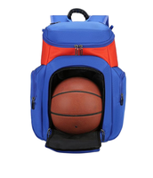 Sac à dos de basketball imperméable avec logo personnalisé - Style équipe sportive, tissu Oxford, ceinture à coussin d'air, design unisexe tendance