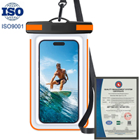 Funda Impermeable IPX8 de Alta Calidad para Teléfono Móvil, Bolsa de PVC Universal para Celular