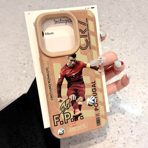 <span class=keywords><strong>Coque</strong></span> de téléphone <span class=keywords><strong>personnalisée</strong></span> style rétro en PU pour superstar du football, compatible avec <span class=keywords><strong>iPhone</strong></span> 17 16 15 14 13 12 <span class=keywords><strong>11</strong></span> Pro Max - Product Image 6