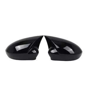 Coques de rétroviseurs latéraux pour <span class=keywords><strong>FIAT</strong></span> <span class=keywords><strong>PUNTO</strong></span> 2005-2016 2017 <span class=keywords><strong>2018</strong></span>, boîtier de rétroviseur modifié, noir brillant, fibre de carbone - Product Image 1