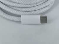 Câble de charge rapide double tête Type-C 240W avec conducteur en cuivre étamé pour transfert de données pour téléphones mobiles (matériau PC ABS)