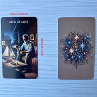 Vente en gros de jeu de tarot Desert Dreams de 78 cartes avec boîte, 300GSM, écologique, durable, portable, faible MOQ