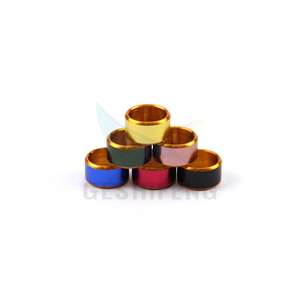 AAカスタムメタルレーシングピジョンリング *11 アルミニウムバードバンド オウム鳩リング// - Product Image 3