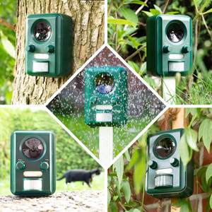 Nhà Máy Bán buôn màu xanh lá cây DIR cảm biến vườn mạnh mẽ ngoài trời siêu âm động vật <span class=keywords><strong>Repeller</strong></span> - Product Image 6