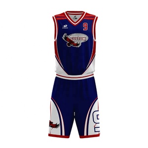 Best selling best cheap reversible purple basketball jersey uniform design - Product Image 1