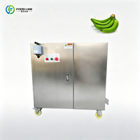 Machine à peler industrielle automatique haute performance pour bananes vertes et plantains, adaptée aux matières premières de bananes jaunes mûres