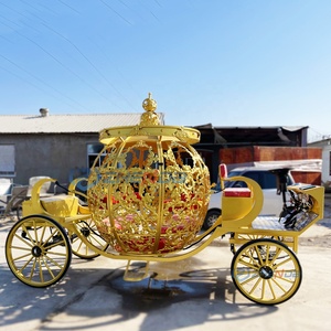 Golden High Quality Electric Pumpkin Carriage/classic Electric Pumpkin Carriage Factory Outlet - Product Image 6