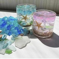 Bougie parfumée artisanale de luxe sans fumée en forme de conque, bougies créatives en gel parfumées en forme de coquillage pour les fêtes et Diwali, écologiques