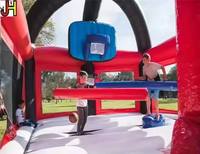 Structure gonflable multisports, tous les jeux sportifs sont concentrés dans une seule grande structure gonflable