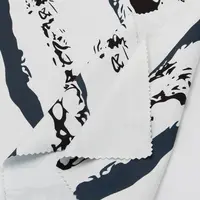Repreve baskılı 4 yönlü streç esneklik dokuma moda tayt spor geri dönüşümlü Polyester Spandex kumaş